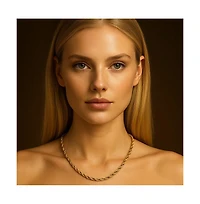 Hollywood Sensation Timeless Gold Rope Necklace