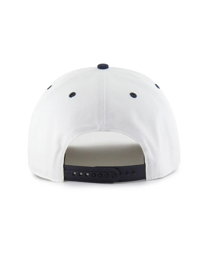 '47 Brand Men's White New England Patriots Roscoe Two-Toned Hitch Adjustable Hat