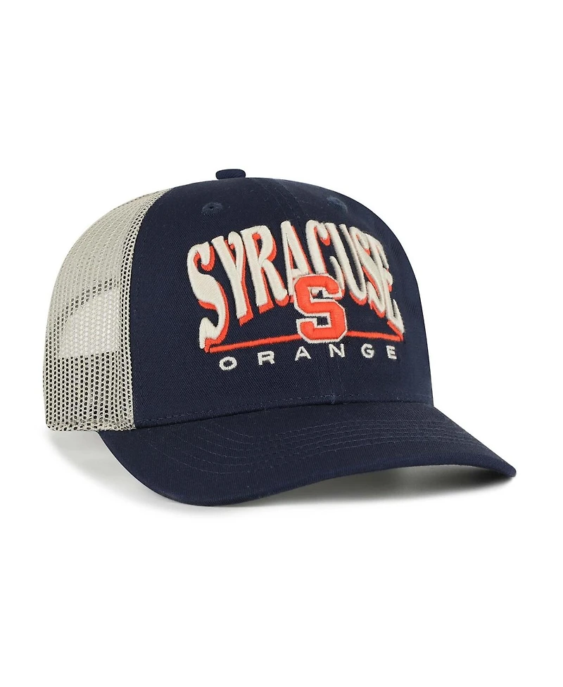 '47 Brand Men's Navy Syracuse Orange Arid Adjustable Trucker Hat