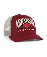 '47 Brand Men's Cardinal Arkansas Razorbacks Arid Adjustable Trucker Hat