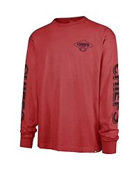 '47 Brand Men's Red Kansas City Chiefs Cairn Ravine Foundation Long Sleeve T-Shirt