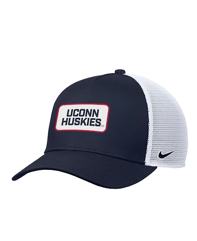 Nike Men's Navy UConn Huskies 2025 On-Field Rise Trucker Adjustable Hat