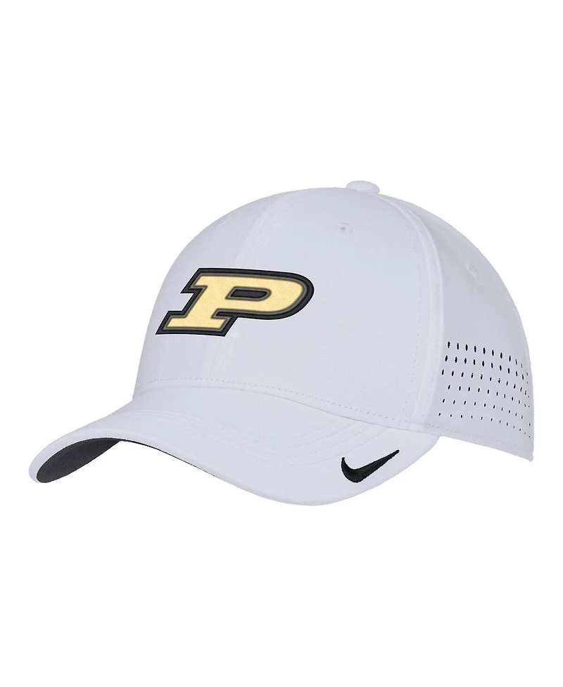 Nike Men's White Purdue Boilermakers 2025 On-Field Performance Flex Hat