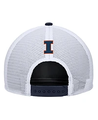Nike Men's Navy Illinois Fighting Illini 2025 On-Field Rise Trucker Adjustable Hat