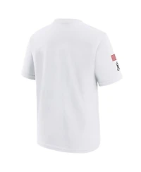 Nike Big Boys and Girls White New York Jets 2024 Salute To Service T-Shirt