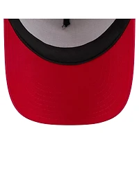 New Era Toddler White/Red Washington Nationals Painted A-Frame 9FORTY Trucker Adjustable Hat