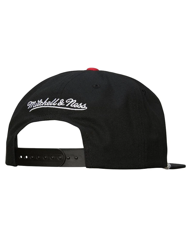 Mitchell & Ness Men's Black New Jersey Devils Ascend Deadstock Snapback Hat