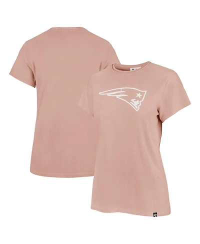 '47 Brand Women's Light Pink New England Patriots Premier Frankie T-Shirt