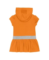 Outerstuff Girls Toddler Tennessee Orange Volunteers Team Love French Terry Hoodie Dress