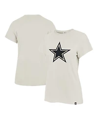 '47 Brand Women's Cream Dallas Cowboys Panthera Frankie T-Shirt