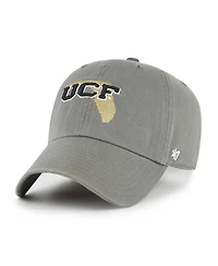 '47 Brand Men's Dark Grey Ucf Knights Vault Clean Up Adjustable Hat
