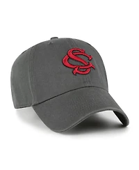 '47 Brand Men's Charcoal South Carolina Gamecocks Clean Up Adjustable Hat