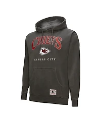 Mitchell & Ness Men's Gray Kansas City Chiefs Pullover Hoodie