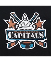 Mitchell & Ness Men's Alexander Ovechkin Black Washington Capitals 2005-06 Power Play Jersey