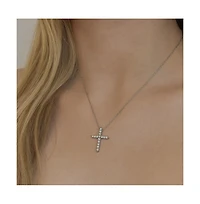 Cubic Zirconia Cross Necklaces for Women