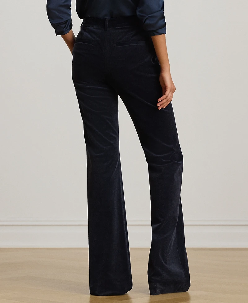Lauren Ralph Petite High-Rise Flare Pants