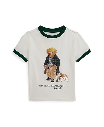 Polo Ralph Lauren Toddler and Little Boys Bear Ringer T-Shirt