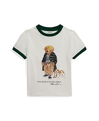 Polo Ralph Lauren Toddler and Little Boys Bear Ringer T-Shirt