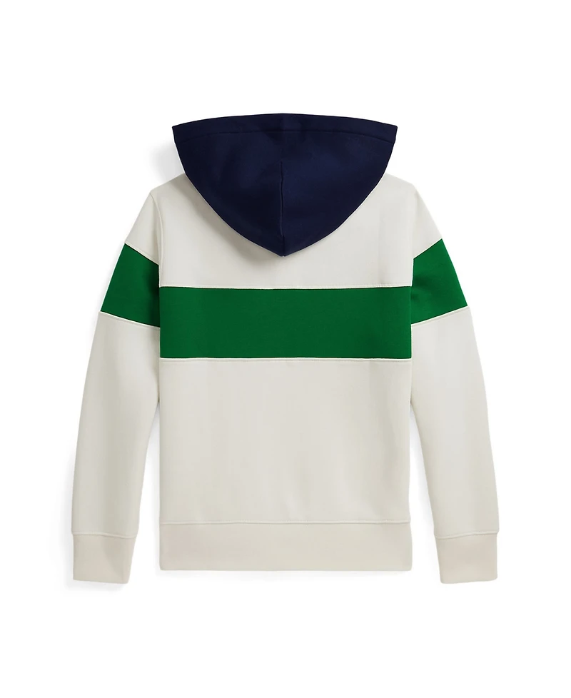 Polo Ralph Lauren Big Boys Logo Fleece Rugby Hoodie