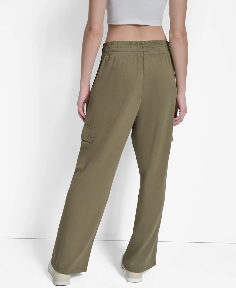 Dkny Sport Women's Highline Scuba Cargo Pants