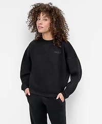 Dkny Women's Crew Neck Long Sleeves Top
