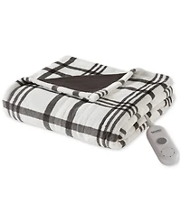 Premier Comfort Heated Cozy Plush Reversible Throw, 50" x 60"