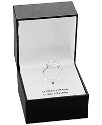 Giani Bernini Cubic Zirconia Teardrop Statement Ring, Created for Macy's