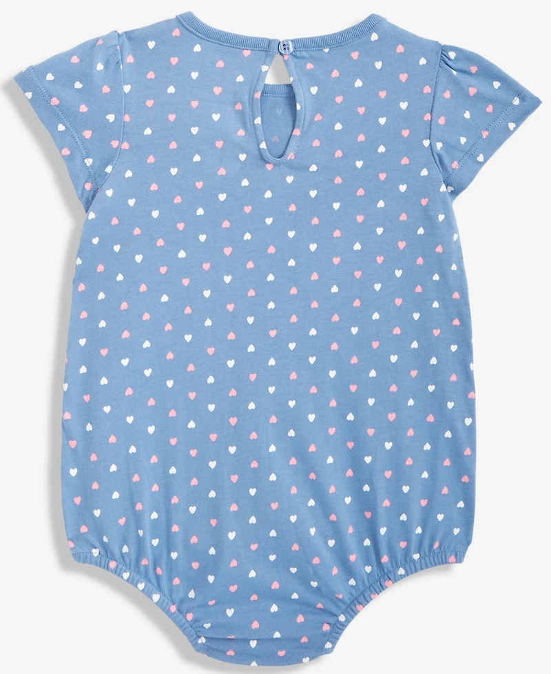 First Impressions Baby Girls (0-24) Happy Hearts Sunsuit, Macy's Exclusive