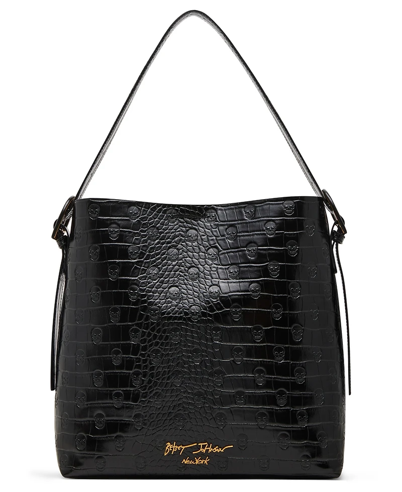 Betsey Johnson Headquarters Bucket Shoulder Bag