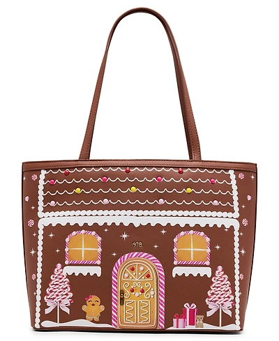 Betsey Johnson Baking Spirits Bright Medium Tote Bag