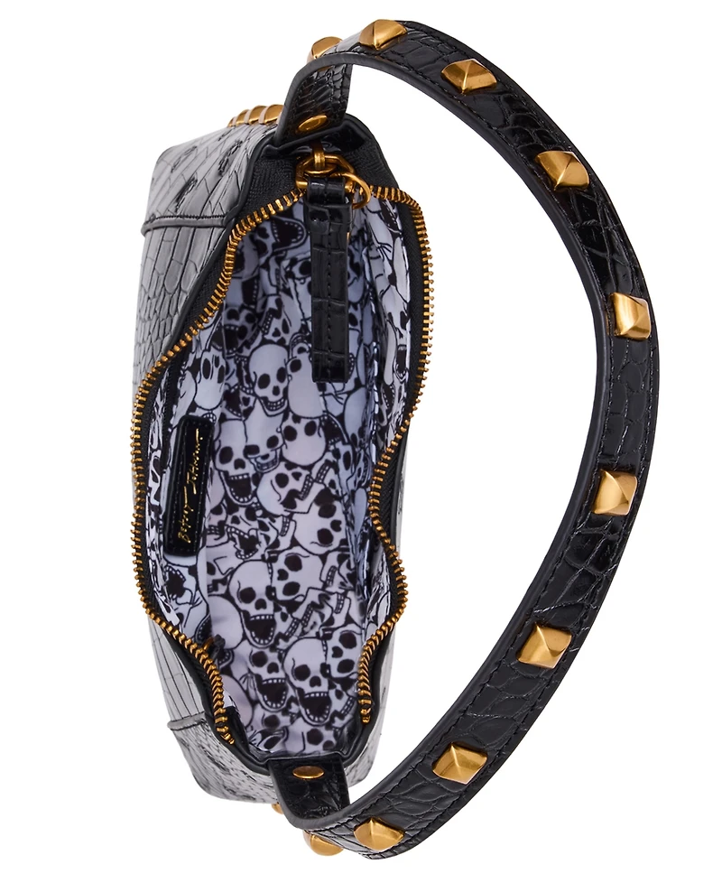 Betsey Johnson Headquarters Top Zipper Shoulder Bag