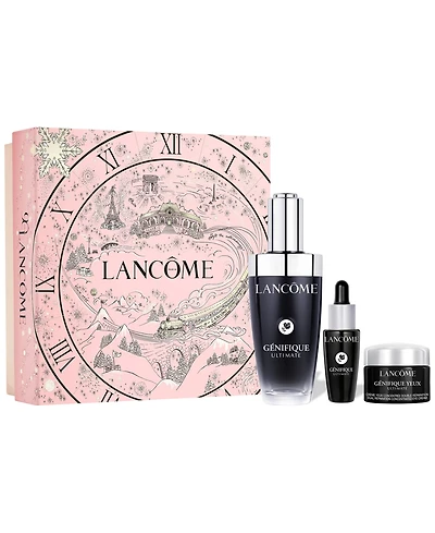 Lancome 3-Piece Genifique Ultimate Face Serum Skincare Set