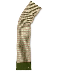 kate spade new york Striped Ribbed Scarf