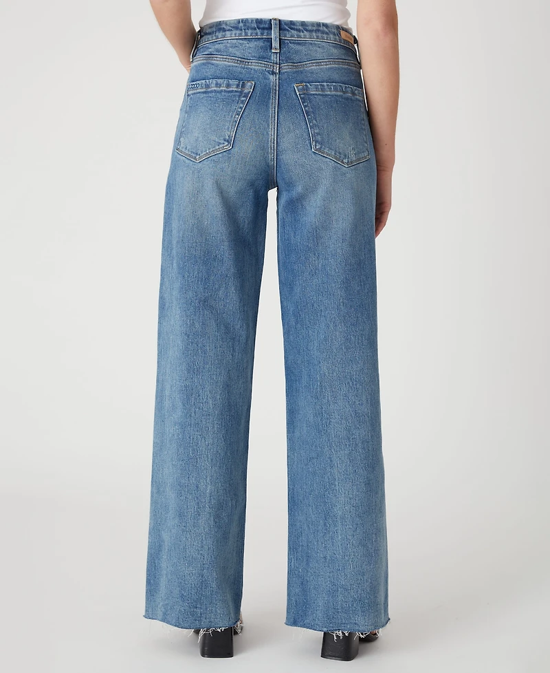 Blank Nyc Women's Franklin High Rise Wide Leg Jeans