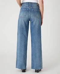 Blank Nyc Women's Franklin High Rise Wide Leg Jeans