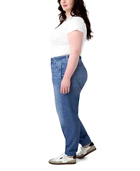 Seven7 Plus Denim Illusion Pull On Jogger Jeans