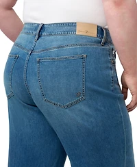 Seven7 Plus Featherweight Wide Leg Jeans