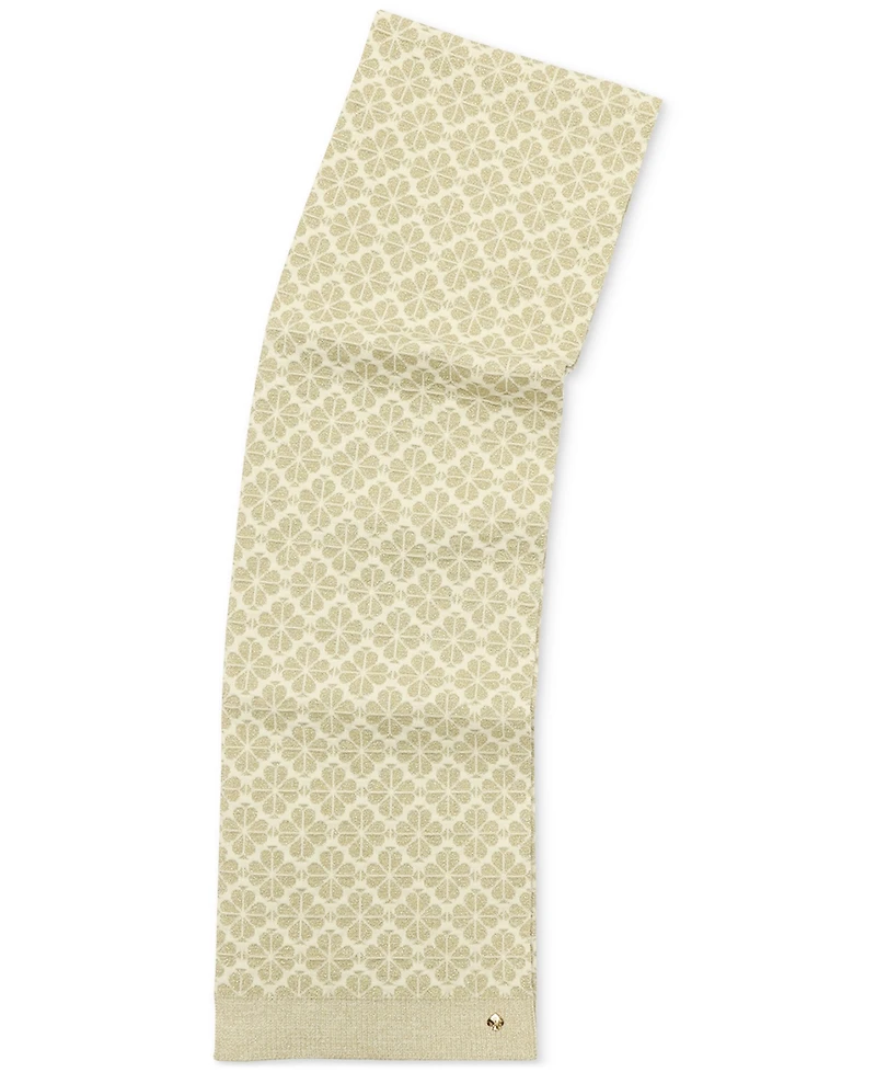 kate spade new york Spade Flower Tonal Scarf