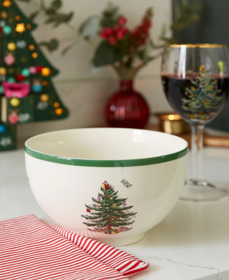 Spode Christmas Tree Rice Bowl, 26 oz.