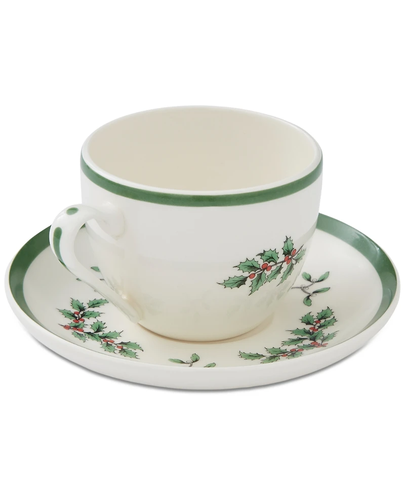 Spode Christmas Tree Teacup & Saucer