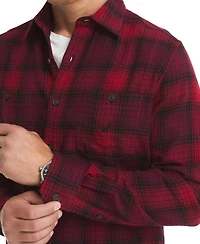 Nautica Men's Plaid Long Sleeve Shirt
