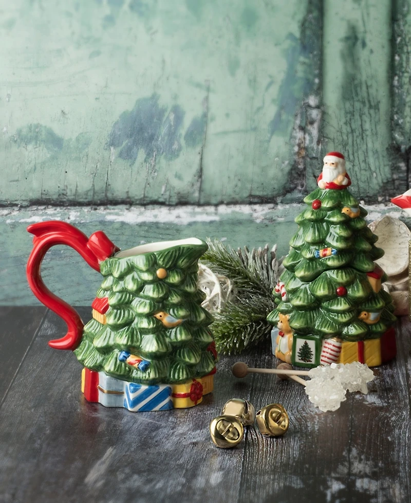 Spode Christmas Tree Creamer & Sugar Bowl Set
