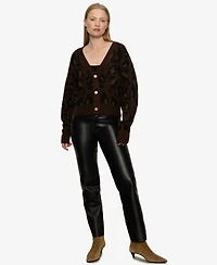 Sanctuary Women's Meow Long Sleeve Cardigan Sweater