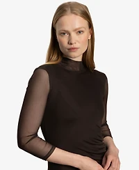 Sanctuary Women's Night Out Mock Neck Dress