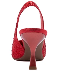 Sugar Women's Dazzy Slingback Rhinestone Dress Pumps