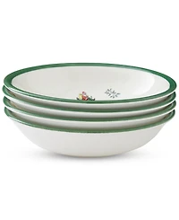 Spode Christmas Tree Small Cereal Bowls, Set of 4