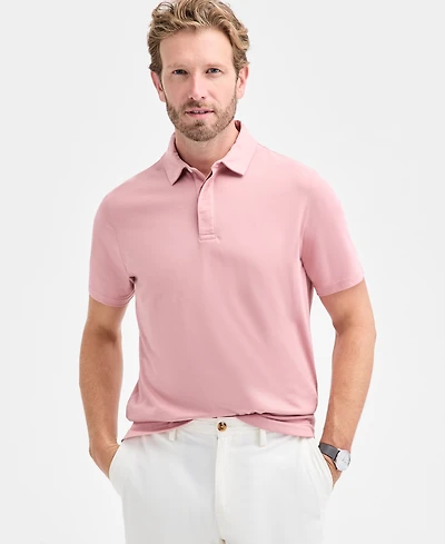 Club Room Men's Knit Polo Shirt