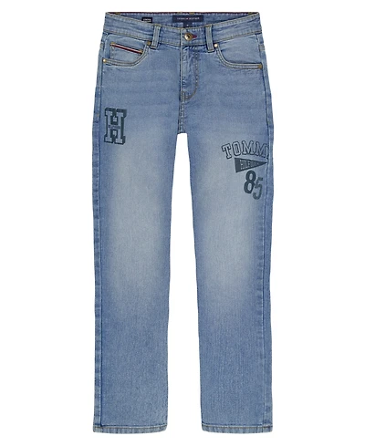 Tommy Hilfiger Big Boys 8-20 Logo Denim Jeans