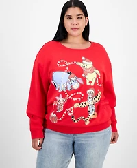 Disney Trendy Plus Pooh & Friends Holiday Crewneck Sweatshirt