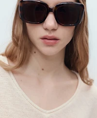 Mango Women's V-Neck Knit Sweater